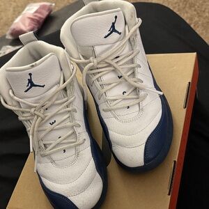 Jordan Kids' Sneakers - White and Blue